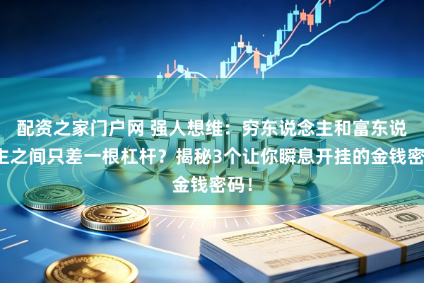 配资之家门户网 强人想维：穷东说念主和富东说念主之间只差一根杠杆？揭秘3个让你瞬息开挂的金钱密码！